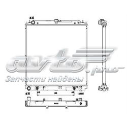 FP 50 A1345 FPS radiador de esfriamento de motor