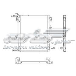 PL032311 Koyorad radiador de esfriamento de motor