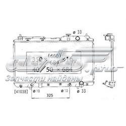 PL080517 Koyorad radiador de esfriamento de motor