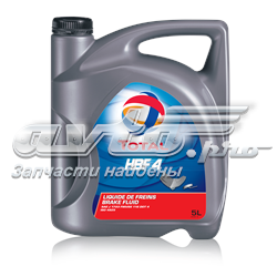 Жидкость тормозная Total Brake Fluid HBF 4 DOT 4 5 л (150511)