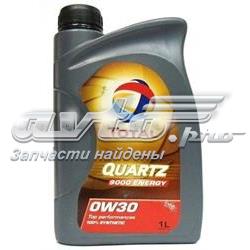 Моторное масло Total QUARTZ 9000 0W-30 Синтетическое 1л (180967)