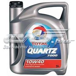 Моторное масло Total QUARTZ 7000 10W-40 Полусинтетическое 5л (201525)