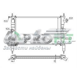 PR5050A2 Profit radiador de esfriamento de motor