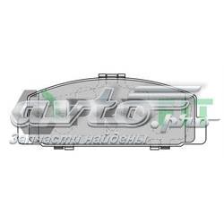 Sapatas do freio traseiras de disco Mazda 6 GH