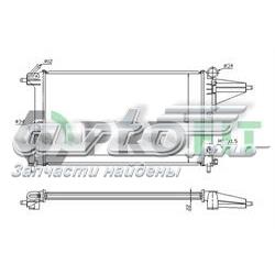 PR5076A1 Profit radiador de esfriamento de motor