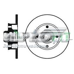 Disco do freio traseiro Volkswagen Passat 32B