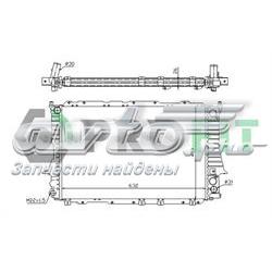 Радиатор охлаждения двигателя Profit PR0012A3 цена, от 63.42 USD