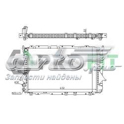 PR0014A4 Profit radiador de esfriamento de motor