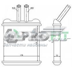 PR 1106N1 Profit radiador de forno (de aquecedor)