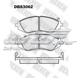 Передние тормозные колодки DBS3062 Hexen