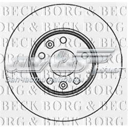 BBD5163 Borg&beck disco do freio dianteiro