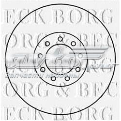 BBD5952S Borg&beck disco do freio dianteiro