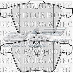 BBP2058 Borg&beck sapatas do freio dianteiras de disco