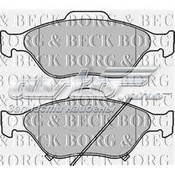BBP1999 Borg&beck sapatas do freio dianteiras de disco