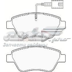 CBP11037 Comline sapatas do freio dianteiras de disco