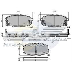 CBP31798 Comline sapatas do freio dianteiras de disco