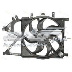 D8X010TT Thermotec ventilador elétrico de esfriamento montado (motor + roda de aletas direito)