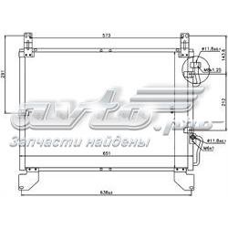 Радиатор кондиционера STSY02394A0 SAT