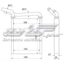 STTY293950 SAT radiador de forno (de aquecedor)