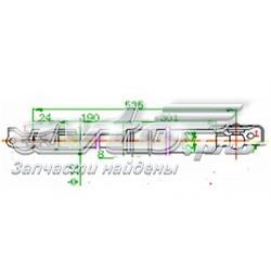 Газовый упор багажника Kilen 464028