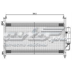 STHD103940 SAT радиатор кондиционера