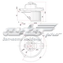 ST8710312050 SAT motor de ventilador de forno (de aquecedor de salão)