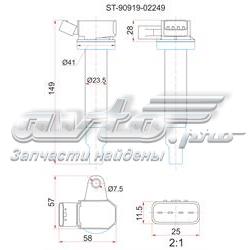 ST9091902249 SAT bobina de ignição