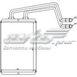 Радиатор печки STHN273950 SAT
