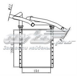 Радиатор печки STTYL53950 SAT