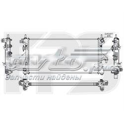 54A1225 FPS radiador de esfriamento de motor