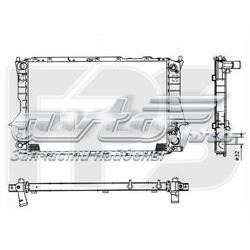 12A757 FPS radiador de esfriamento de motor