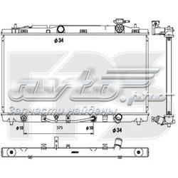 81A1323 FPS radiador de esfriamento de motor