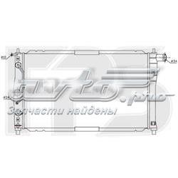 22A684 FPS radiador de esfriamento de motor