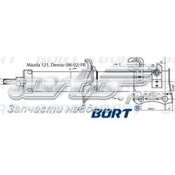 Амортизатор передний правый G22045189R Bort