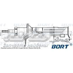 Амортизатор задний левый G22048008L Bort