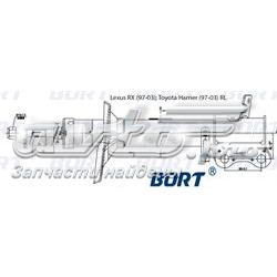 Амортизатор задний левый G22250151L Bort