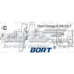 Амортизатор передний G22254004 Bort