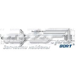 G41138006 Bort pára-choque (grade de proteção de amortecedor traseiro + bota de proteção)