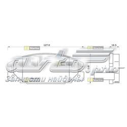 Передние тормозные колодки BDS261 Starline