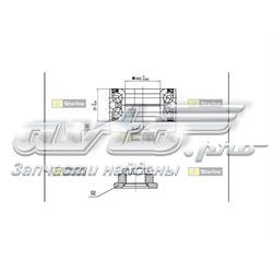 Подшипник ступицы LO03575 Starline
