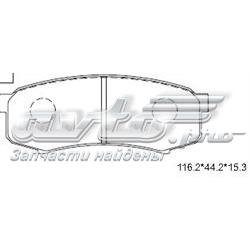 Задние дисковые колодки Asimco KD2281