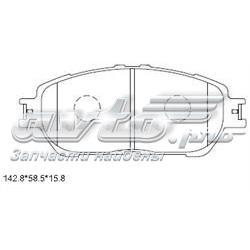 Колодки Asimco KD2639 цена, от 16.38 USD