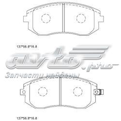 Тормозные колодки Asimco KD3704