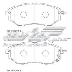 KD3723 Asimco Колодки передние