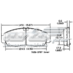 Колодки Power Stop 16787 цена, от 28.56 USD