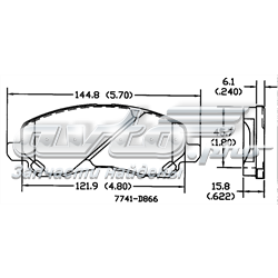 Колодки Power Stop 16866 цена, от 31.25 USD