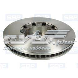 02RV010 SBP Диск тормозной передний