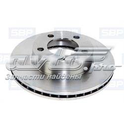 Передний тормозной диск SBP 02RV016