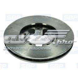 Передний тормозной диск SBP 02RV028