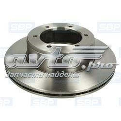 Тормоз дисковый передний SBP 02MI003 цена, от 39.14 USD